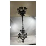 Large vintage-style wrought iron or cast iron