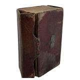 Antique 1809 Wallet Style The Holy Bible