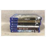 Six PlayStation 4 Games: Mixed Titles