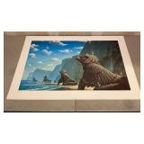 Michael Whelan "Sentinels" print on paper