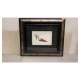 Emily Adams "Elegance - Rouge Detail" print on