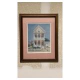 Alice Steer Wilson " The Pink House" canvas print