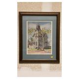 Alice Steer Wilson "The Abbey" Signed Lithograph