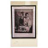 Pablo Picasso " The Frugal Meal" canvas print