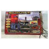 Golden Rails Train Set