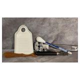 Kitchen Accessories, Vintage Porcelain Jam Spoon,