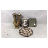 Decorative Items: Vases, Plaque, and More