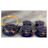 Vintage Japanese Arita Porcelain Tea Set 14 Pieces