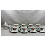 vintage Villeroy & Boch Amapola pattern cup and