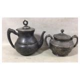 c1930s Reed Barton Sugar,M.S. Benedict Teapot