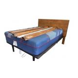 Sealy Mattress with Wood Bed Frame Set