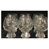 Set of 6 Vintage Atomic Star Burst Cordial