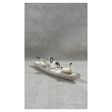 Inuit Walrus Ivory Kayak