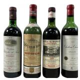 (4) Sealed Collectors Wine Bottles