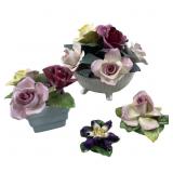 Vintage Coralport & Staffordshire Bone China