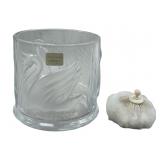 Teleflora Gloria Vanderbilt Vase & Swan Down