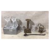 Vintage RUBEL Watering Can,Vtg Candle Holder