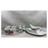 collection of vintage Villeroy & Boch porcelain