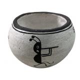 DOLORES LEWIS ACOMA POTTERY POT