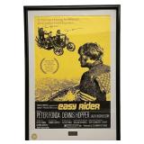 AUTOGRAPHED EASY RIDER MOVIE POSTER