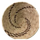 AFRICAN HAND COILED BASKET