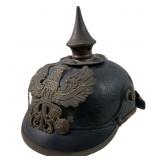 ORIGINAL WWI GERMAN PICKELHAUBE HELMET