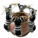 ESTHER CAJERO "BIRD IMAGE" JEMEZ PUEBLO POTTERY