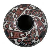 OSCAR QUEZADA MATA ORTIZ POTTERY SEED JAR
