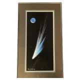 KIM POOR "COMET OF THE CENTURY" SIGNED LITHOGRAPH