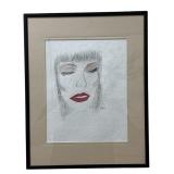 OLIVIA DE BERARDINIS "UNTITLED" MIXED MEDIA