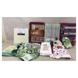 Microfiber sheet set, table cloths and more