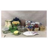 Ceramic, Glass, and Porcelain Items