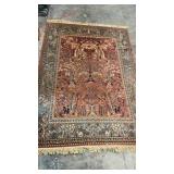 Handwoven Oriental Rug w/ Intricate Floral Design