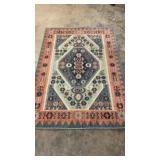 Opalhouse Octavia Blush Teal Polyester Rug
