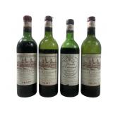 (4) Sealed Collector Wine Bottles