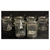 Vintage Bodum Bistro Coffee Cups, Milk and Sugar