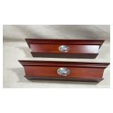 2 Thomas Kinkade "Stillwater Cottage" wooden w