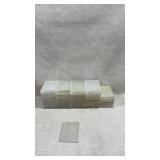 90 hard plastic card holders