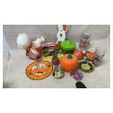 Halloween Decor, Pumpkin, Plush Ghost,