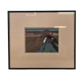 Amado Pena Jr "Familia Del Valle" Lithograph