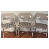 Vintage Samsonite Comfort Folding Metal Chairs
