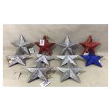 Hanging star decorations