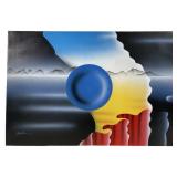 ROBERT KINGSTON "UNIVERSAL"ACRYLIC ON CANVAS