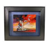 ORA TAMIR "ROYAL FLUSH" EMBELLISHED CANAVS GICLEE