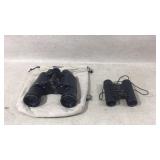 Two Sets of Binoculars with Carry Pouch Included
