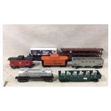 Vintage HO Scale Model Train Cars