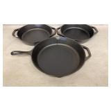 Lodge Cast Iron Skillets With Handles