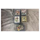 Assorted Football Sports Trading Cards, Bowman,