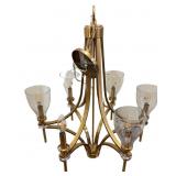 Brass Modern Retro Hanging Chandelier Lighting