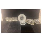 Clear Glass Dishes and Bowls Collection